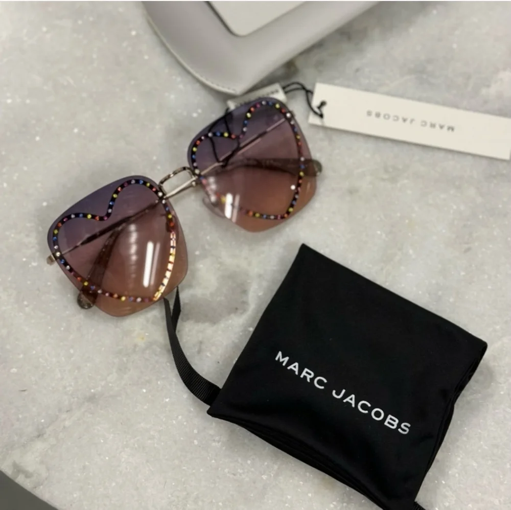 NWT Marc Jacobs stunning glasses with the case and dust bag - Picture 5 of 5